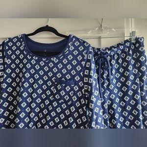 EUC Cuddl Duds PJ Set szM